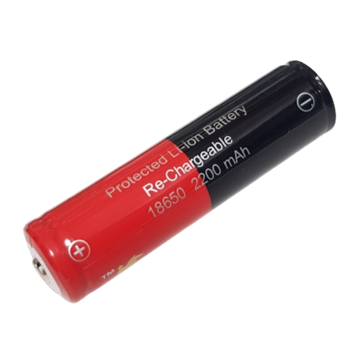 Acumulator 18650 L-Rider 2200mAh Button Top cu PCB