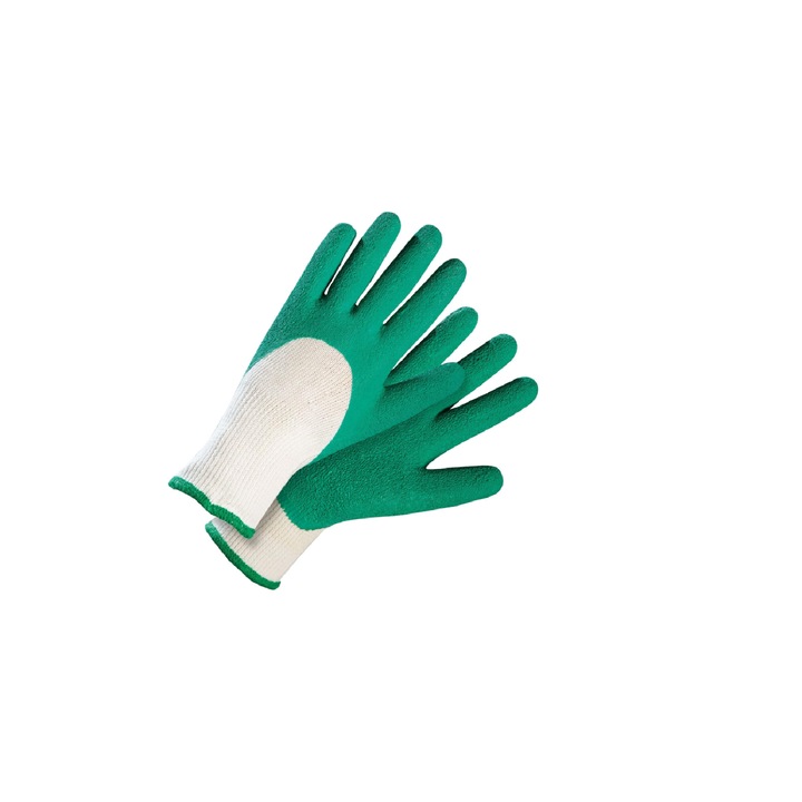 Professzionális védőkesztyű természetes latexből, vízálló anyagból, ROSTAING, L-es méret, BASIC-IT09