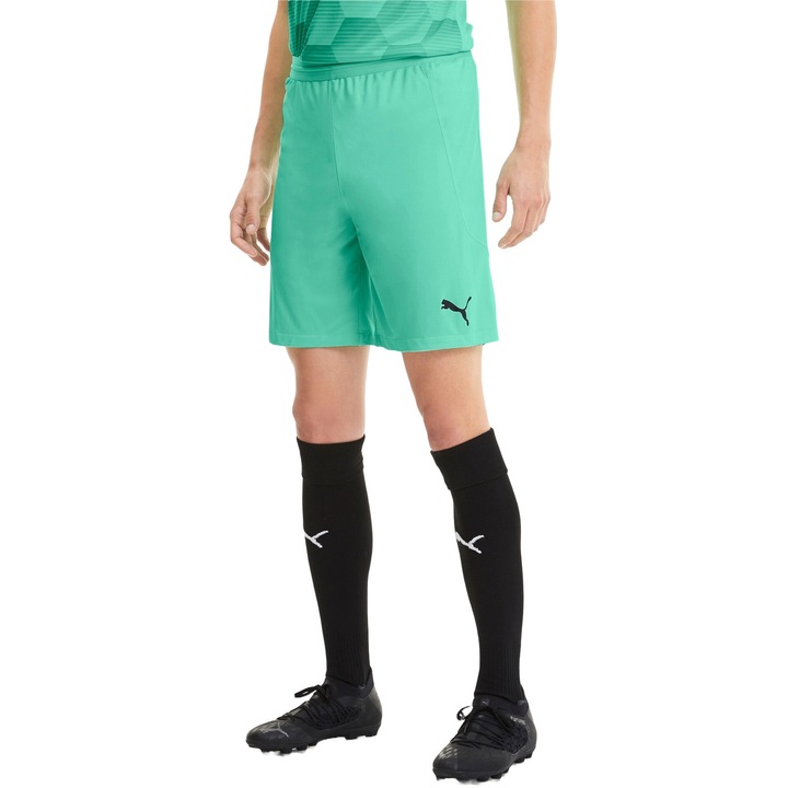 Pantaloni scurti barbati Puma Teamfinal 21 Knit Shorts, Verde