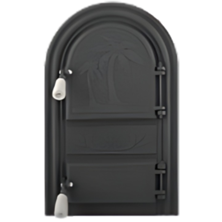 Usa Soba Semirotund Neagra Eco Palmier