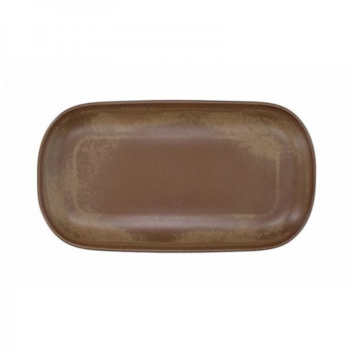 Set 3 platouri ovale, Brown Biscuit, 33 cm