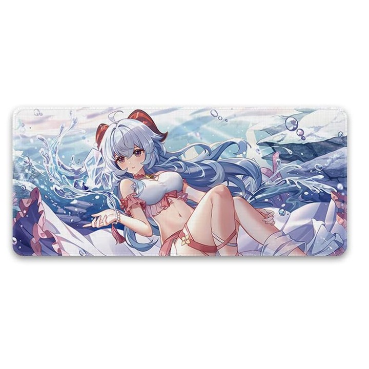 Mousepad DOUUCO, impermeabil, antiderapant, 800x300mm, multicolor