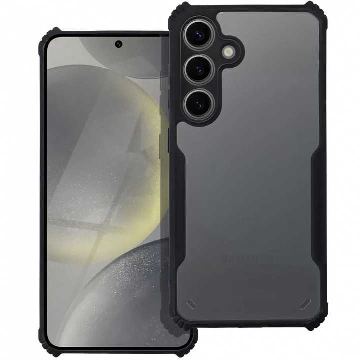 Високозащитен калъф за Realme 12 Pro / 12 Pro+, устойчив на изпускане, устойчив на удари, I20, наситено тъмен