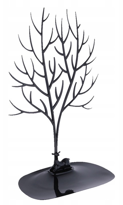 Suport pentru bijuterii – 25 x 15 x 42 cm – Negru