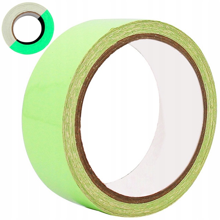 Banda reflectorizanta fluorescenta, rezistenta la apa, 5m