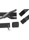 Curea barbati, Verk Group, Poliester, Tactica, Ajustabila, 120 x 3.7 cm, Negru
