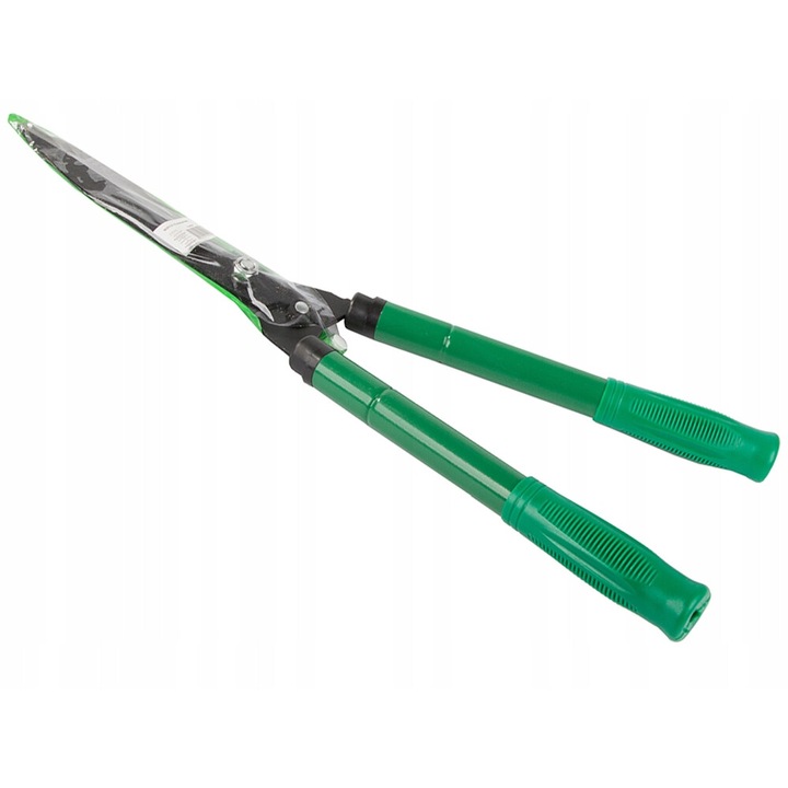 Foarfeca de gradinarit telescopica, Verk Group, 73 cm, Ergonomica, Pentru taiere gard viu si arbusti, Verde