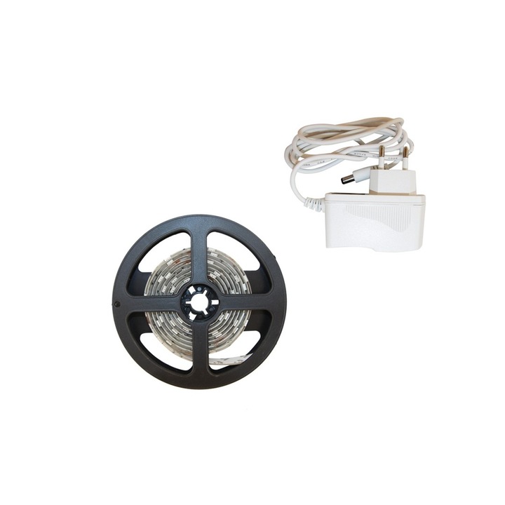 Banda LED Eko-Light 1x3m IP65, 6000K, set cu alimentator
