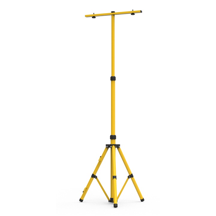 Stativ Dublu Eko-Light Bobby pentru Proiectoare LED, reglabil pana la 1,6m, metal