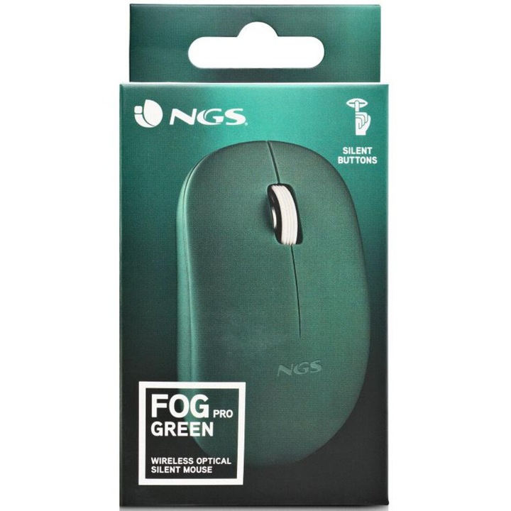 Ngs Mouse Vezeték Nélküli Fog Pro 1000dpi Green PC