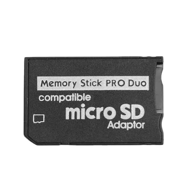 Адаптерна карта MicroSD към Memory Stick Pro Duo за Sony Playstation Portable конзола, Sony камери