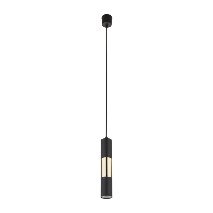 Pendul TK-Lighting Vivien, 1 x GU10, negru/auriu