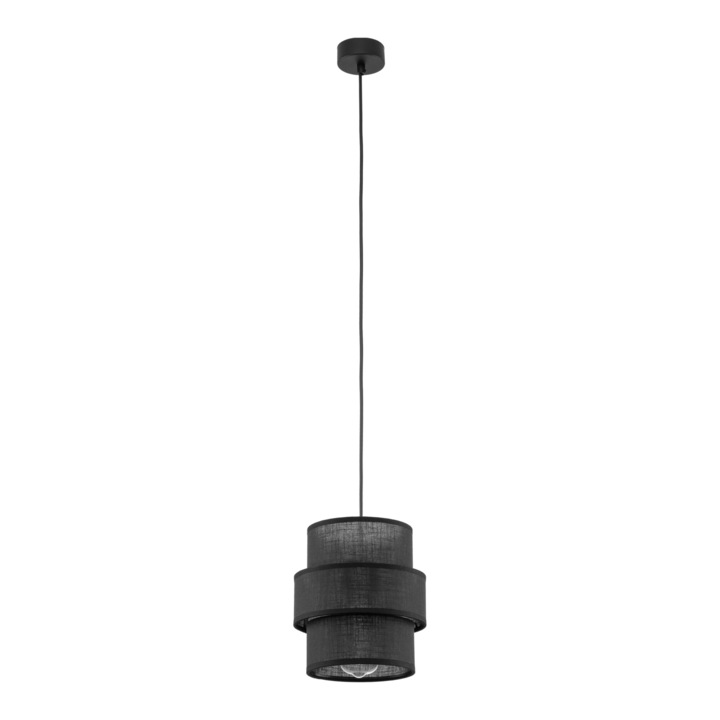 Pendul TK-Lighting CALISTO, 200x200x1500mm, negru