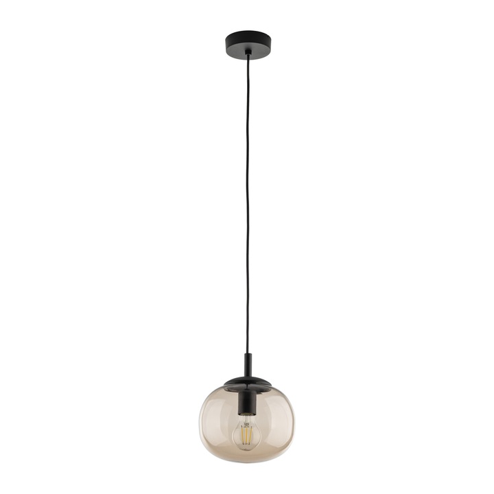 Pendul TK-Lighting, model VIBE TOPAZ, negru, 20x155cm