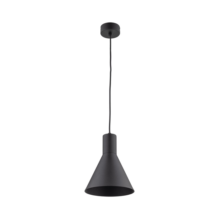 Lustra suspendata TK-Lighting JUMP, E27, negru, 180x1550mm