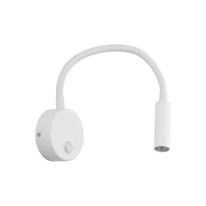 Нощна лапма TK-Lighting LAGOS WHITE, бял, променливи размери в зависимост от използваната крушка