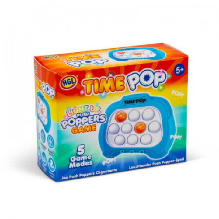 Oktatási játék, Pop it Console fényekkel, kék Tobar