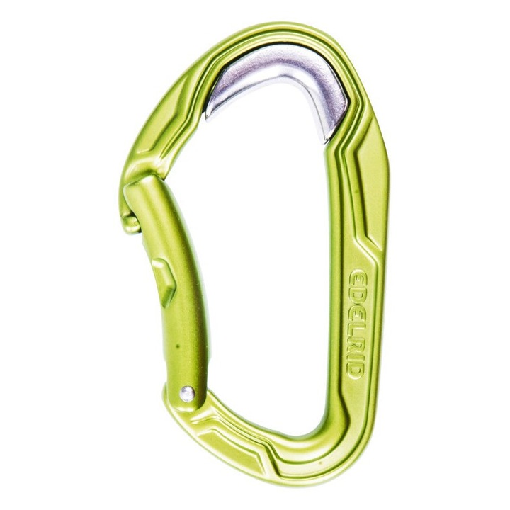Carabinier din otel, 100 mm, Verde