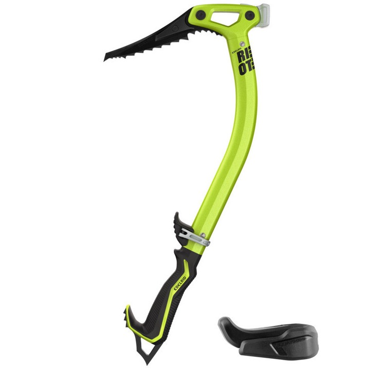 Piolet gheata, Edelrid, otel, verde\negru