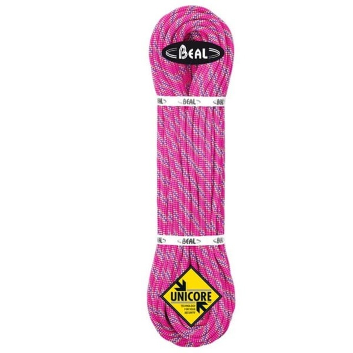 Coarda dinamica Cobra Unicore Golden Dry, Beal, Poliamida, 8.6mm x 50m, Fucsia