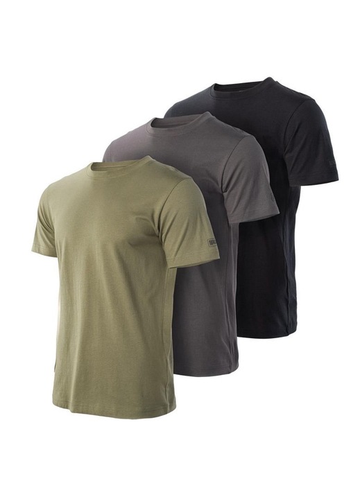 Set 3 tricouri barbati, Magnum, Bumbac, Multicolor