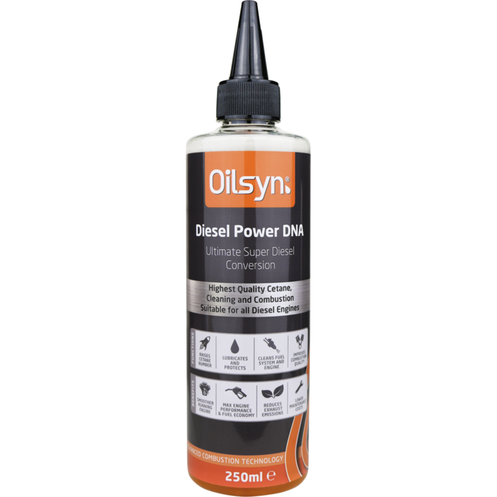 OILSYN Diesel Power DNA autóadalék, koncentrált, motorvédő, 250ml