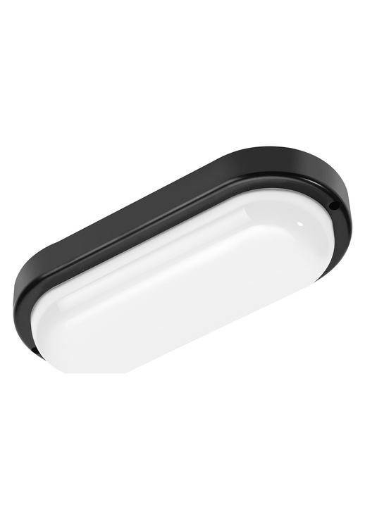 Eko-Light Davo Oval LED Floodlight 18W IP64 Fekete 1 szett