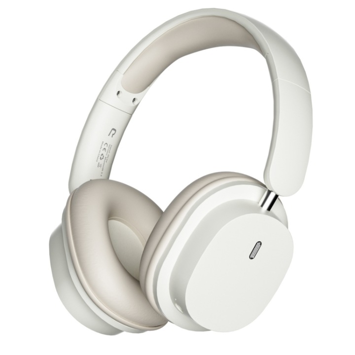 Casti wireless Over-Ear pentru jocuri, T2 pliabile HD stereo, reducere zgomot ENC, wireless, cu microfon, kaki
