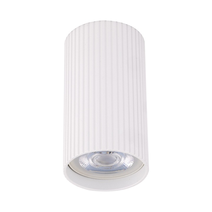 Proiector metalic TK-Lighting, TUNE WHITE S, 55x55x100cm, alb