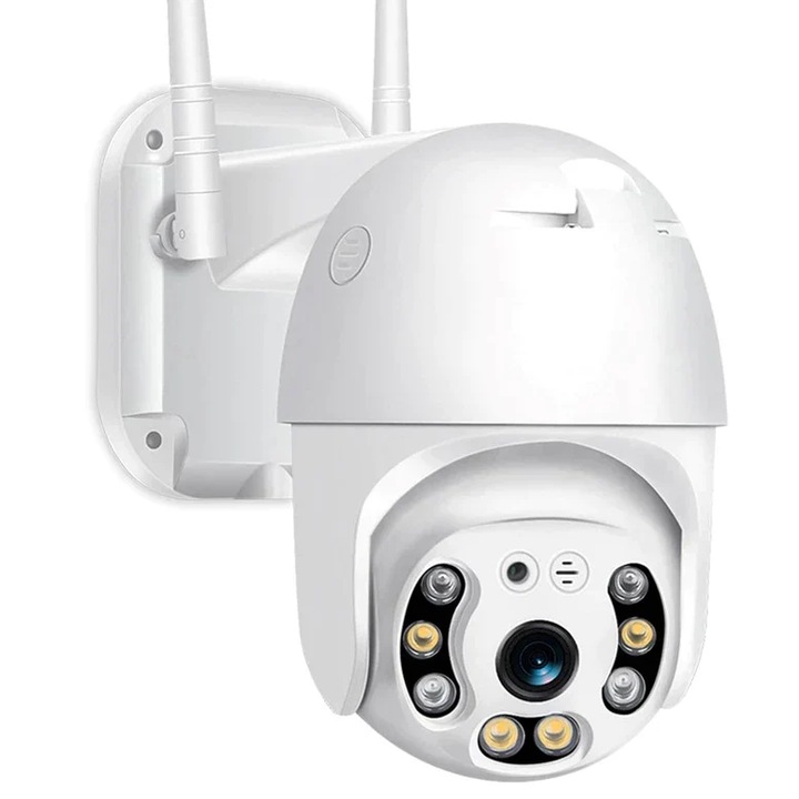 Камера за наблюдение, PTZ, UHD, 4MP, LS-QW24, WIFI, SD, ICSEE, Ротация, Разпознаване на човешка форма, Автоматично проследяване