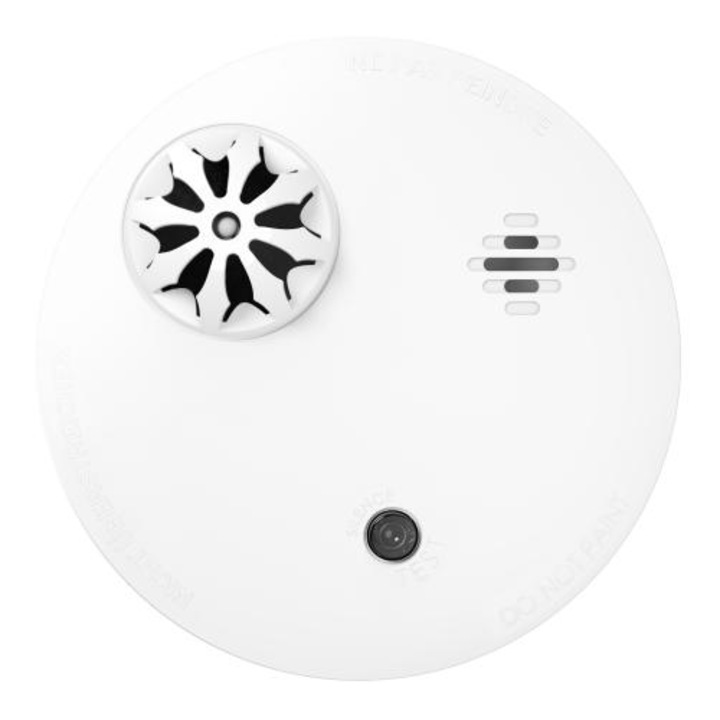 Detector de temperatura Hikvision DS-PDHT-E-WE, teo-way RF wireless, frecventa: 868MHz