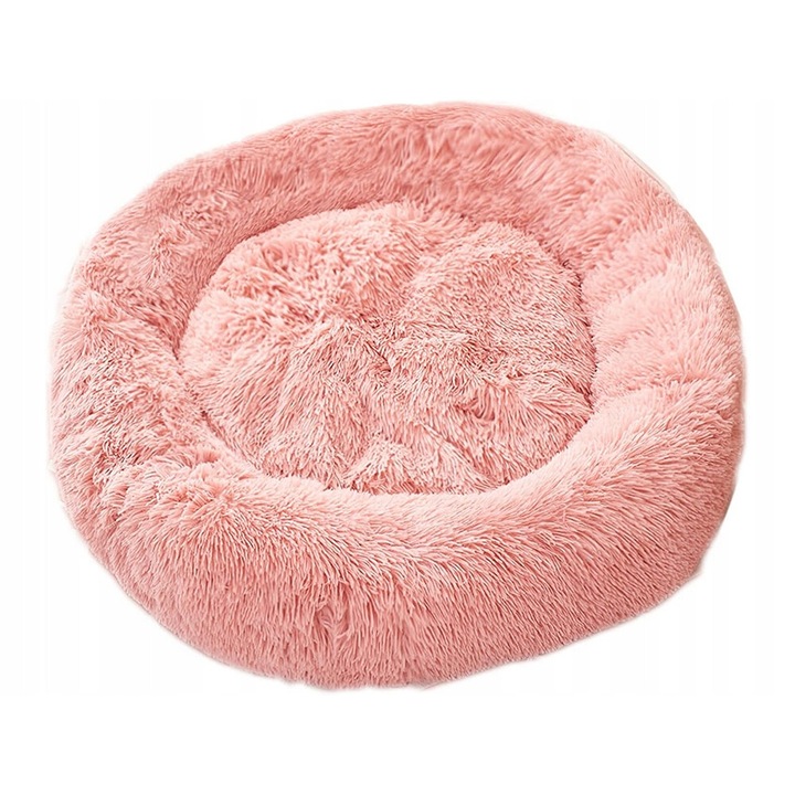 Culcus pentru animale PRZYJACIELE, plus, roz, 80cm