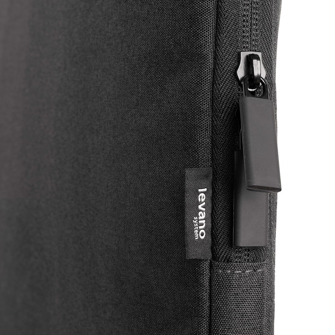 Etui laptop Levano System Varia 15,6", waterproof, negru, 1 set