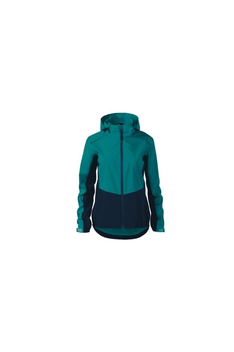 Női kabát, Rainbow - 539, Smaragdzöld