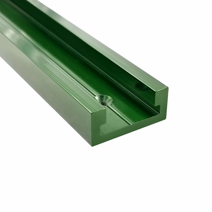 Profil Miter Track WoodFan, Aluminiu, 19/24 mm, Verde