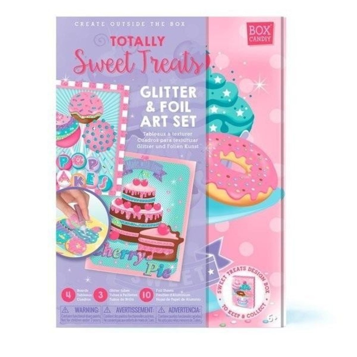 Set creativ pentru copii, Box Candiy, Model prajituri, 6 ani