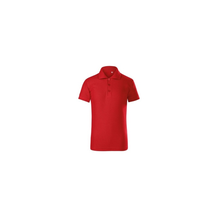 Tricou pentru copii Pique Polo Free - F22, Rosu