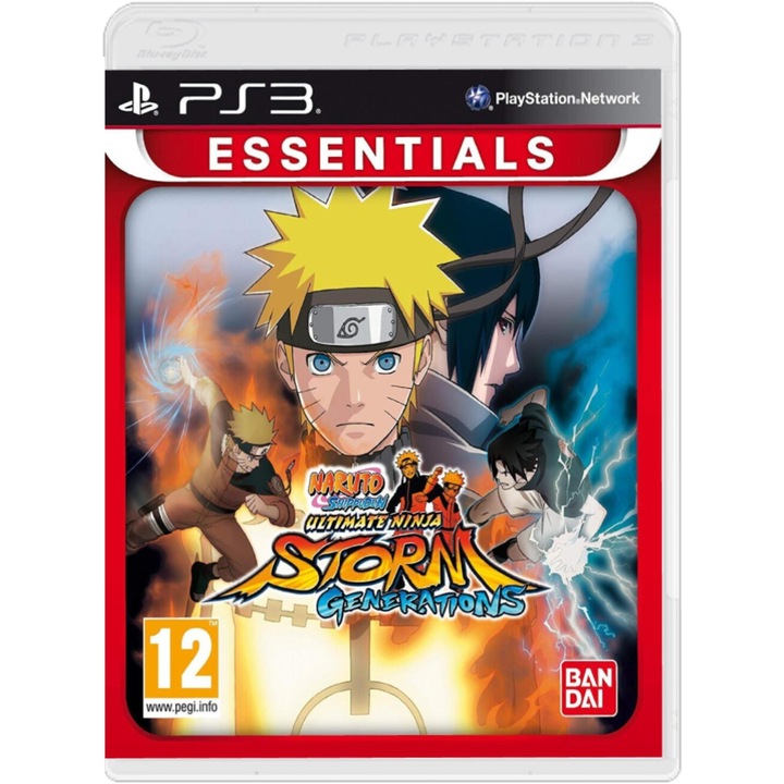 Joc Naruto Shippuden Ultimate Ninja Storm Generations Essentials Pentru PlayStation 3
