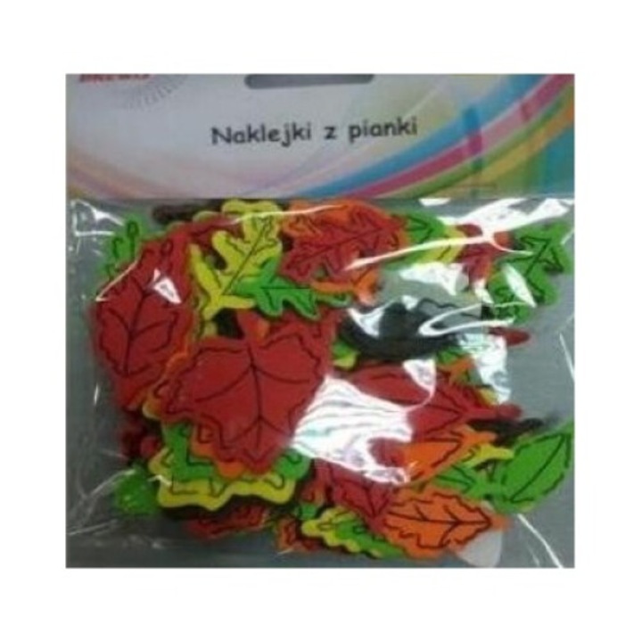 Set stickere decorative Brewis, frunze, 32 bucati, 158x122mm