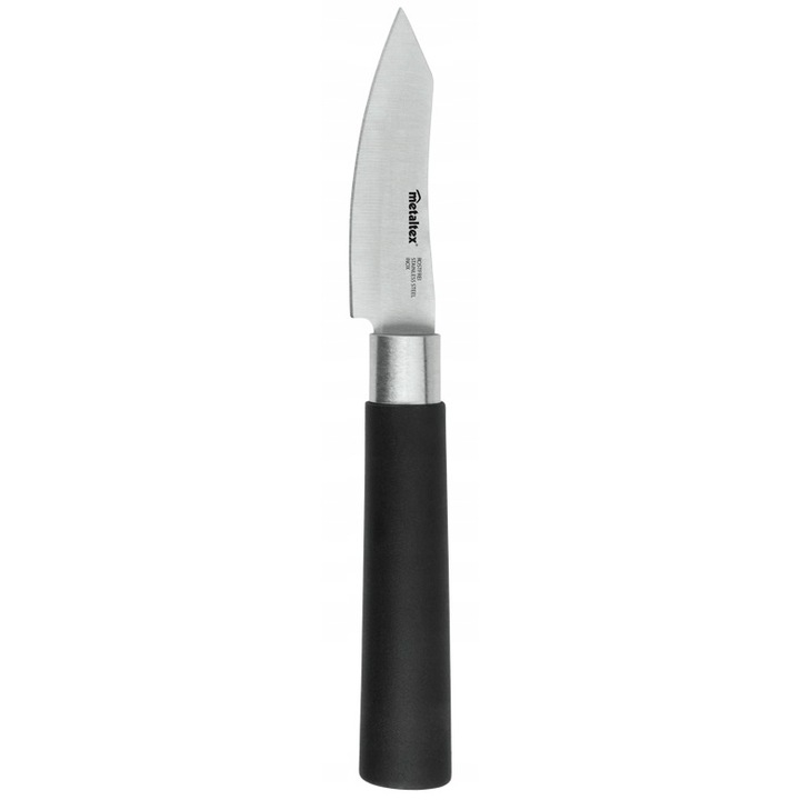 Cutit de bucatar pentru feliere, din otel inoxidabil pentru taierea carnii, pestelui, 19 cm SWISS, Stil japonez, Metaltex