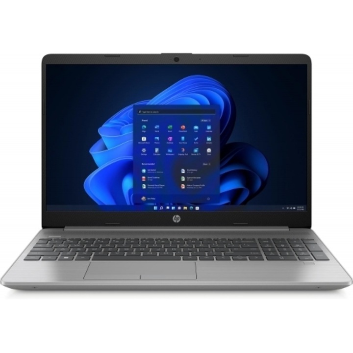 Laptop HP 255 G9, 15.6" Full HD, AMD Ryzen 5 5625U pana la 4.3 GHz, 16 GB RAM DDR4 3200, 512 GB SSD, AMD Radeon Graphics, Windows 11 Home, Midnight DDR4