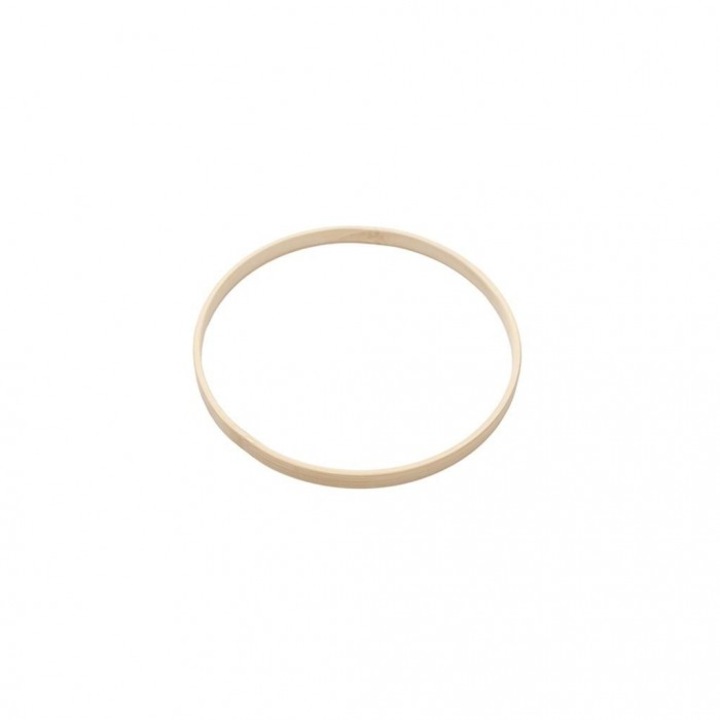 Cerc bambus, Dalprint, decorativ, natural, 15cm