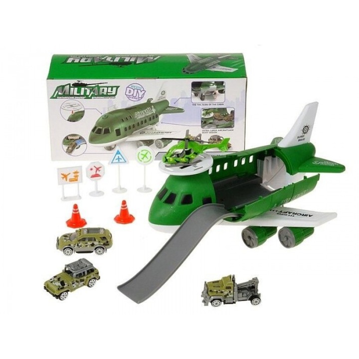 Комплект ADAR, Транспортен самолет + превозно средство, 3+, 141x299 мм