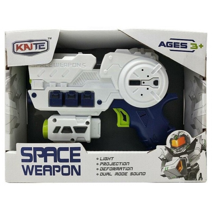 Adar space gun, с батерии, 23x17x5cm, за деца 3+