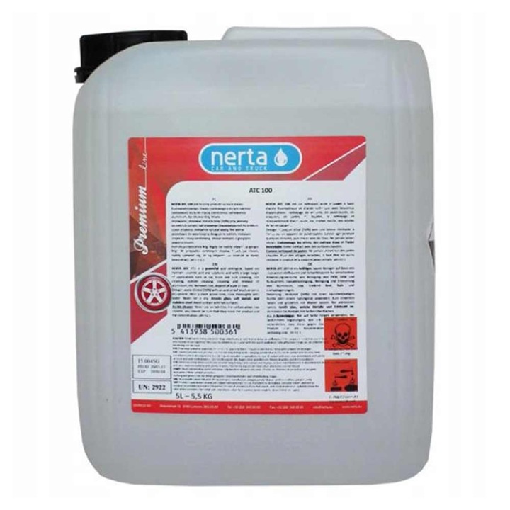Autóbelső tisztító készlet Nerta ATC 100, 5L, #DETAILING OBSESSED matricával