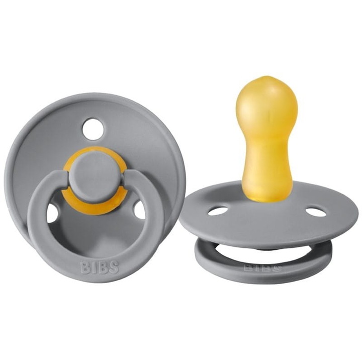 Suzeta, BIBS, organica, 0-6 luni, 15mm, Hevea