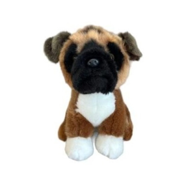 Jucarie de plus Bokser Dubi, 19cm, maro, 144x206mm