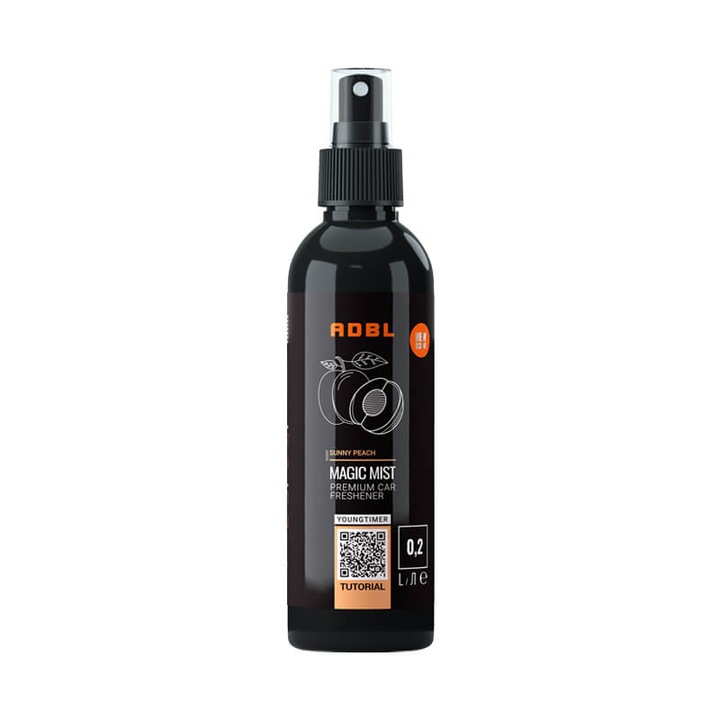 ADBL Magic Mist Sunny Peach autós légfrissítő, 200ml, barack aroma