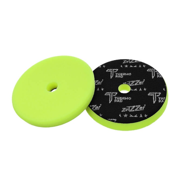 Disc pentru lustruit, ZviZZer THERMO TRAPEZ, Ultra Soft, verde, 160x20x150mm