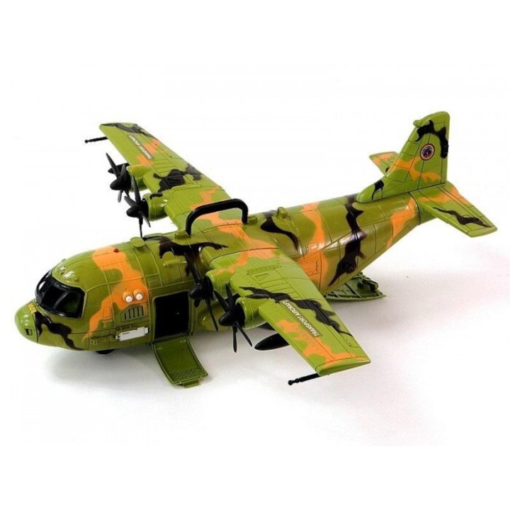 Транспортен самолет, ADAR, PVC, светлини и звуци, 32.6x68.5см